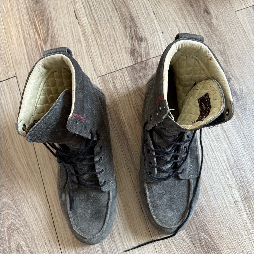 Timberland Men's Charcoal Suede Boots